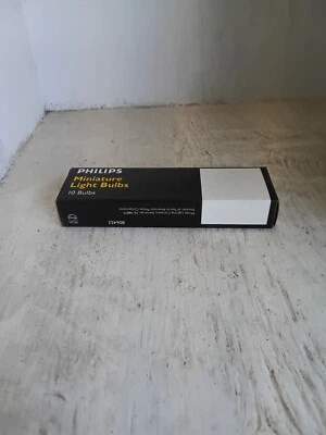 10 PCS NEW PHILLIPS PC194 Light Bulb With Twist Lock Base Socket Clear - (SP221) - Image 1 of 4