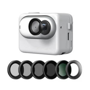 Lens Filter UV CPL Filters ND8 ND16 ND32 ND64 Kit for Insta360 GO3S Camera - Picture 1 of 15
