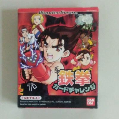 WONDER SWAN NAMCO TEKKEN CARD CHALLENGE NEW JPN IMPORT - Image 1 of 2
