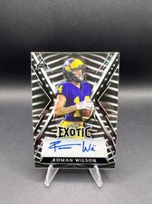 2023 Leaf Exotic Mojo Zebra Auto Roman Wilson /8