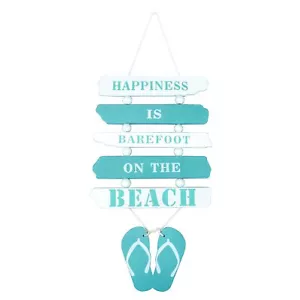 Wooden Wall Decorative Sign Wood Plaque Sign Wooden Beach Plaque Door Wall Pl... - Picture 1 of 7