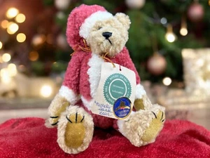 Boyds' Bears "Nicholas" Santa Bear con etiqueta 8” Golden Teddy Award Review Ganador - Imagen 1 de 10