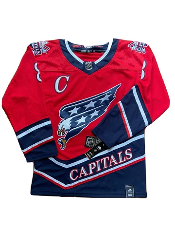 FREE SHIPPING Screaming Eagle Washington Capitals Ovechkin Jersey NWT Brand New Cover