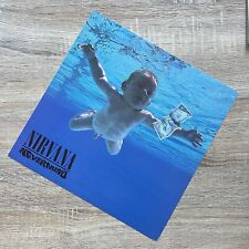 Nirvana Nevermind Poster 2-Sided Flat Square 1991 Promo 12x12 RARE