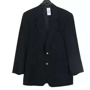 Blazer DAKS para hombre pecho: 40 en azul a cuadros 100 % lana abrigo - Imagen 1 de 7