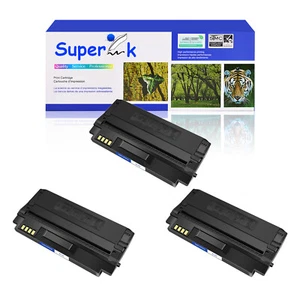 3PK ML1630 Black Toner Cartridge For Samsung SCX-4500W ML-1630 ML-1630W Printer - Picture 1 of 24