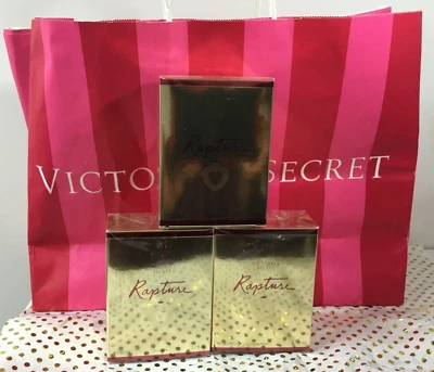 3X Victoria's Secret Rapture Eau de Cologne Parfum EDP 1,7 OZ 50 ML 3ER SET VERSIEGELT - Bild 1 von 2