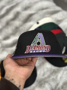 New Era Arizona Diamondbacks Purple Cardinal Red Grey 59Fifty 5950 Size 7 1/8 - Picture 1 of 5