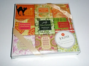 Jolitee Shea Butter Soap Gift Set 9 Bars Cranberry Spiced Pumpkin Apple Cider + - Picture 1 of 6