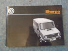 BL Cars Sherpa 200 230 250 255 Van Handbook 1978 AKM 4490 7549F