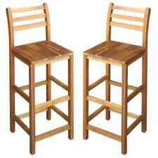 vidaXL Bar Chairs 2x   Wood GHB
