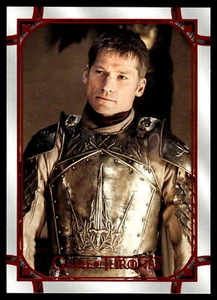 2021 Game of Thrones Iron Anniversary Ser Jaime Lannister RED PARALLEL /50 #111 - Picture 1 of 2
