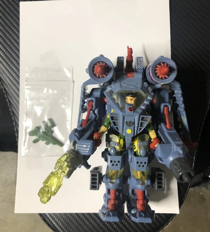 EXO-SQUAD JT MARSH with Command E-Frame 1995 Figure, PLAYMATES, NOT COMPLETE Cover