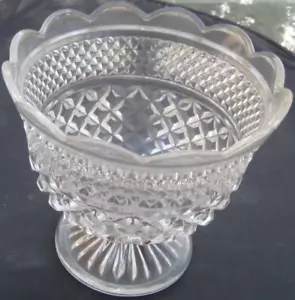 60's Vintage Anchor Hocking Crystal Wexford Bowl - Picture 1 of 3