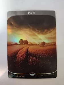 MTG Plains - FOIL instabile quasi nuovo - Magic The Gathering - Foto 1 di 6