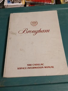 General Motors 1988 Cadillac Brougham Service Manual 1 Buch - Bild 1 von 11