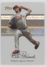 2007 Topps Finest Rookie Finest Moments Refractor Cole Hamels #RFM-CH