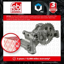 Oil Pump fits AUDI TT 8N3, 8N9 1.8 98 to 06 06A115105 06A115105A 06A115105B Febi