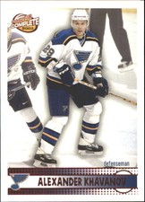 2002-03 Pacific Complete Red #287 Alexander Khavanov /100