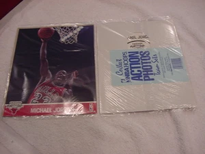 VINTAGE 1991 Michael Jordan 8x10 NBA Hoops Photo Card, Chicago Bulls, MINT! - Picture 1 of 1