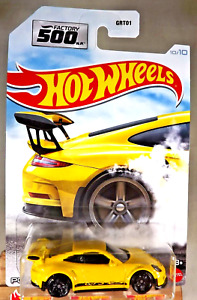 2021 Hot Wheels Factory 500 H.P. 10/10 PORSCHE 911 GT3 RS Yellow w/Black Pr5 Sp