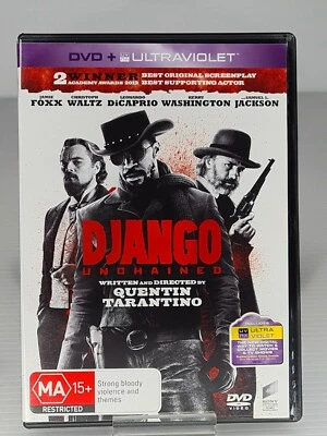 Django Unchained DVD Jamie Foxx Leonardo DiCaprio - Image 1 of 2