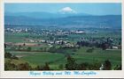 Postcard Or Rogue Valley Mt Mclaughlin Snow Capped Aerial View Southern Oregon