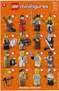 Lego Minifigure Series 4 Complete Factory Sealed Pre-Sorted 4611522 - Picture 1 of 3