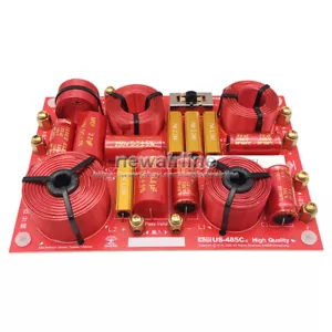 1pcs US-485C 4 Unit Hi-Fi Speaker Frequency Divider Crossover Loudspeaker Filter - Picture 1 of 9