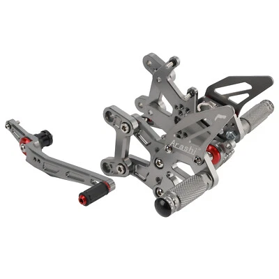 Repose pieds commandes reculées gris pour Honda CBR 1000 RR-R SP 2021 - 2025 - Photo 1/4