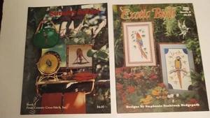 Sunday Safari & Exotic Bird Cross-Stitch Pattern Books - Picture 1 of 8