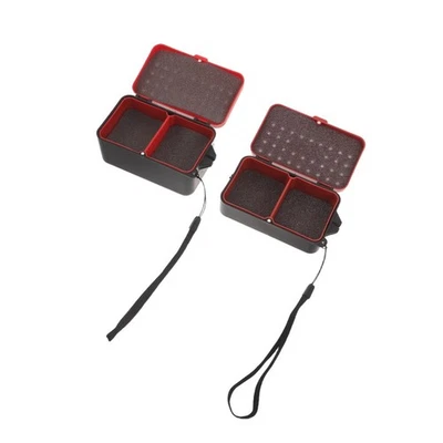 2 Pcs Live Bait Preservation Box Worm Fishing Case Storage Containers - Image 1 of 4