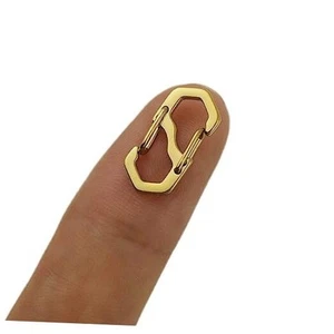 3pcs Pinch Bails for Pendants Clasp Connectors Bails for Jewelry Necklace Clip - Picture 1 of 5