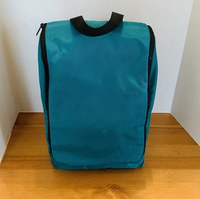 Bolsa de viaje organizadora personal LL Bean para artículos de tocador. Múltiples bolsillos.   Verde azulado Foto 1 de 4