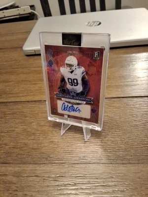 ADETOMIWA ADEBAWORE,ROOKIE CARD,# 1/2,RUBY RED,WILD CARD,FACTORY SEAL✅️SITE4MORE - Image 1 of 4