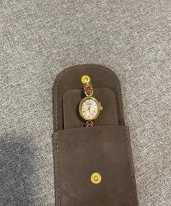 Damenuhr mit Etui - Bild 1 von 3