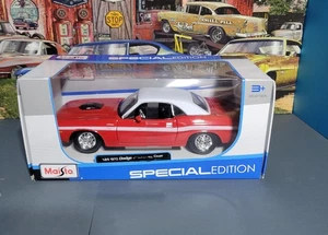 1970 Dodge Challenger R/T Coupe 1:24 Diecast Car Model Maisto Special Edition - Picture 1 of 4