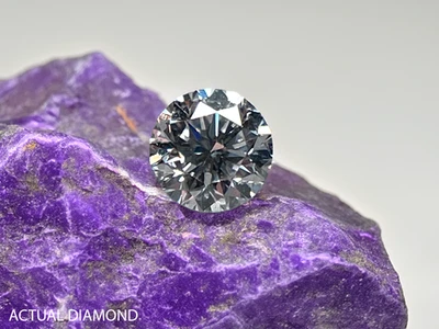 GIA Certified Round Brilliant .24 Carat SI2 F Natural Earth Mined Diamond - Image 1 of 4