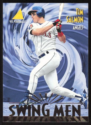 TIM SALMON 1995 PINNACLE SWING MEN #286 CALIFORNIA ANGELS - Image 1 of 3