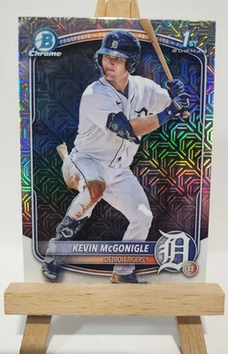 Kevin McGonigle 2025 Bowman Chrome Mega Box Mojo Refractor 1st Bowman - Image 1 of 4