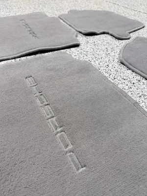 Juego de alfombrillas grises para Porsche 996 911 OEM Foto 1 de 4