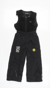 Dare 2b Boys Black Ski Salopettes Age 3-4 Insulated - Picture 1 of 12