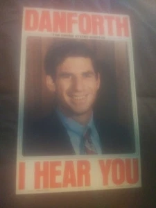 Senator Missouri Poster Kampagne Senat lokal 1970 Jack John Danforth Ich höre dich - Bild 1 von 5