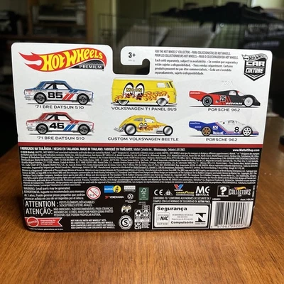 Juego Volkswagen Hot Wheels Car Culture Moon Eyes Foto 1 de 3