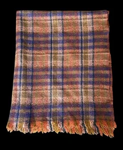 "Manta de picnic hasta la rodilla Highland Home Industries hecha en Escocia 47x38""" - Imagen 1 de 9