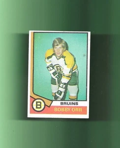 1974-75 Topps # 100 Bobby Orr Boston Bruins - Picture 1 of 2