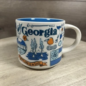 Starbucks BEEN THERE SERIES Coffee GEORGIA 2018 Cup Mug 14 oz Across the Globe - Picture 1 of 6