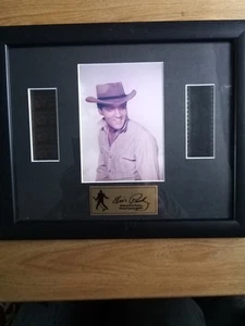 ELVIS PRESLEY SPECIAL EDITION FRAMED FILM CELL WITH CERTIFICATE OF AUTHENTICITY - Picture 1 of 3