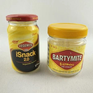 Limited Edition Bartymite Jar & iSnack 2.0 Vegemite Ash Barty Collectible Jars - Picture 1 of 13