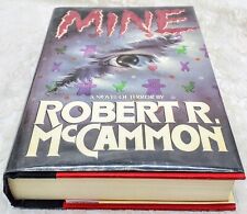 MINE by Robert R. McCammon RARE Author SIGNED First Edition Hardcover Book 442 p